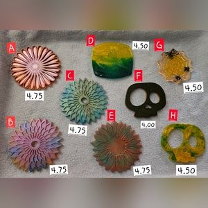 Resin Coasters/Deco Peices